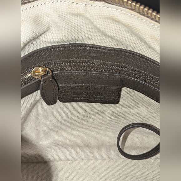 Michael Kors Two-Tone Leather Handbag - Picture 13 of 13